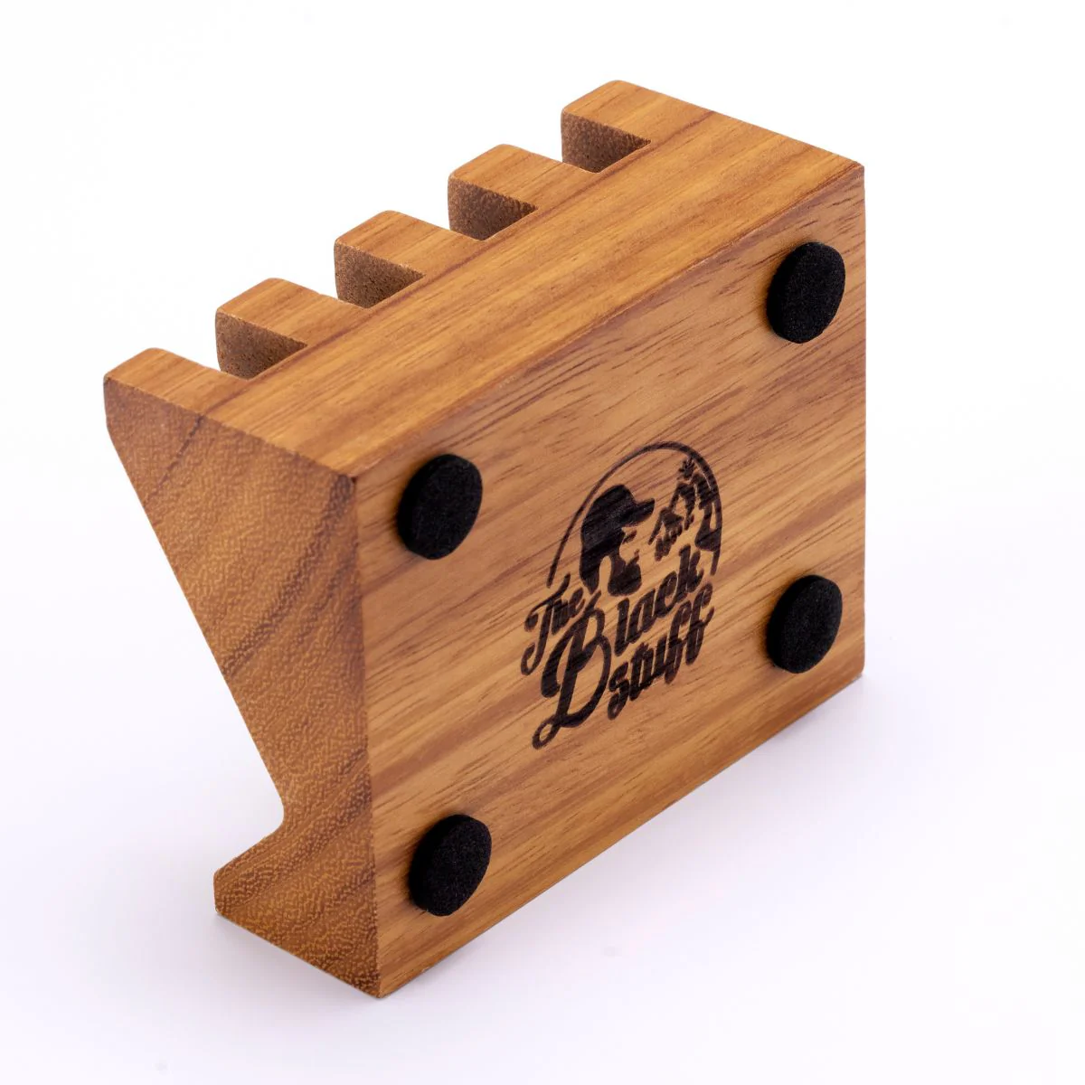 Diagonal Teak Soap Dish - Image 5